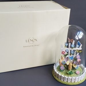 Lenox "Beauties of the Garden Bell Jar" w/ Box
